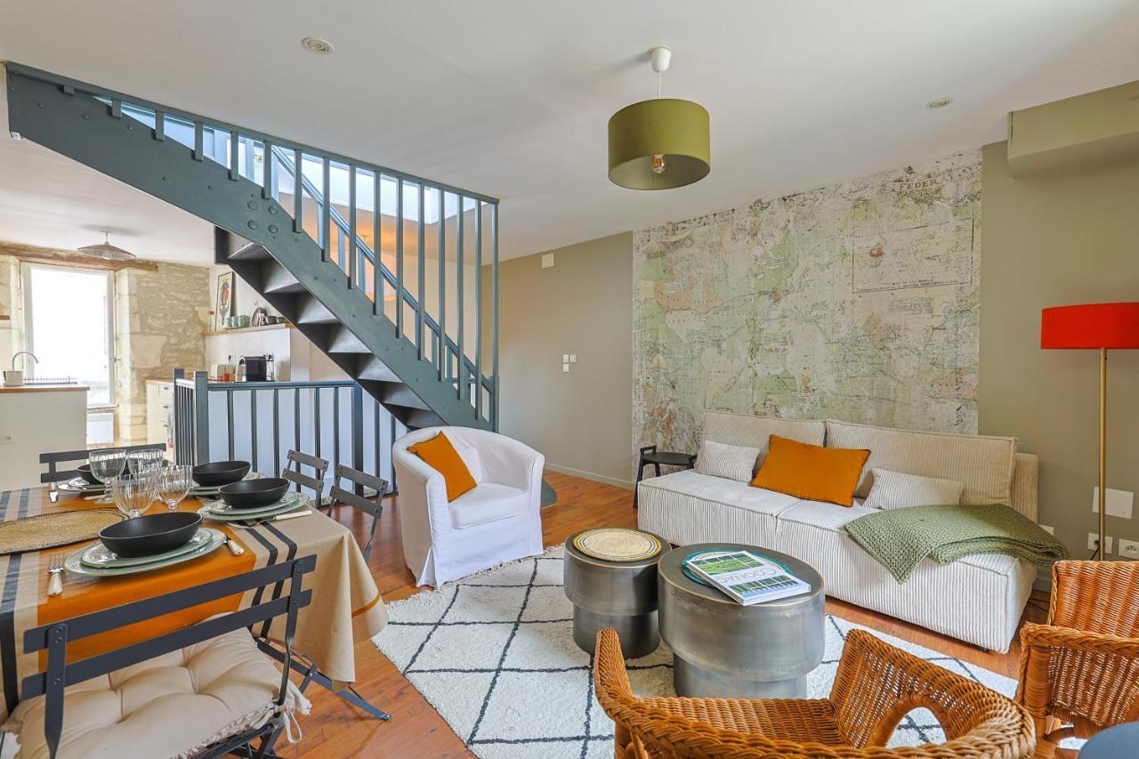 Apartmán Tour Du Palais #Terrasse #Vue Cognac Exteriér fotografie