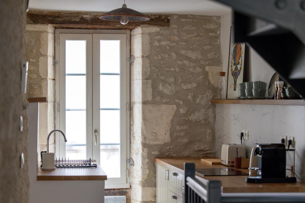 Apartmán Tour Du Palais #Terrasse #Vue Cognac Exteriér fotografie